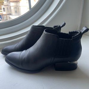 Alexander Wang Black Ankle Boots